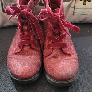Glitter Red Boots